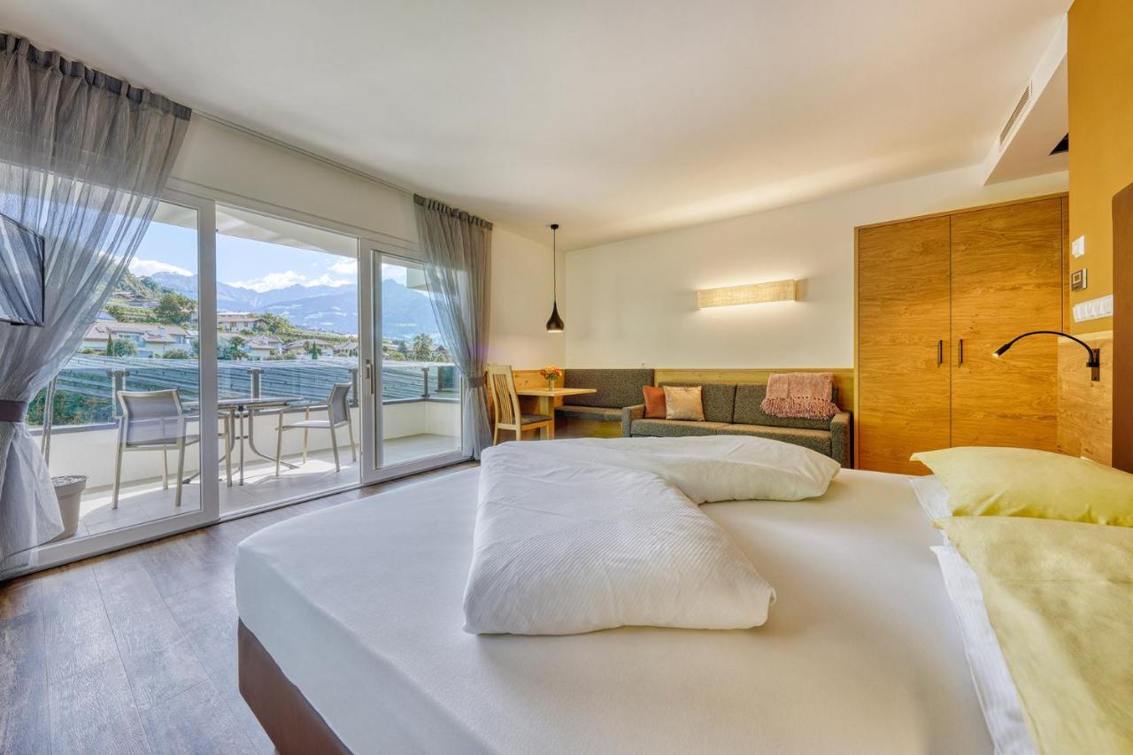 Das Mitterplarser Hotel Lagundo Bagian luar foto