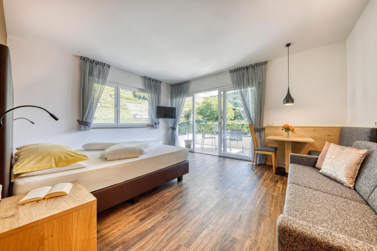 Das Mitterplarser Hotel Lagundo Bagian luar foto