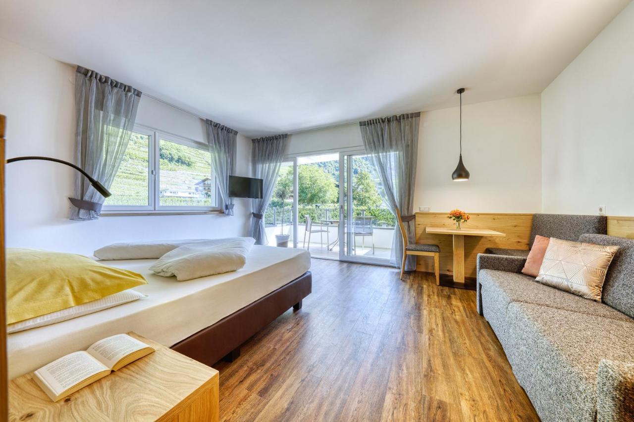 Das Mitterplarser Hotel Lagundo Bagian luar foto