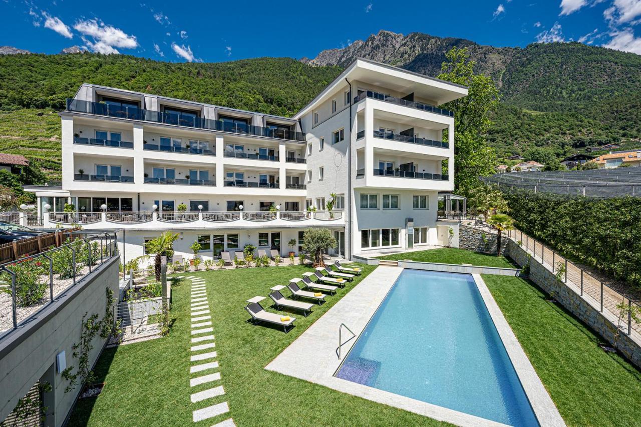 Das Mitterplarser Hotel Lagundo Bagian luar foto